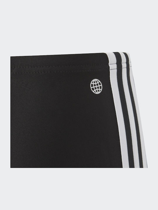 adidas 3-Stripes Kids Swimwear Swim Shorts Black