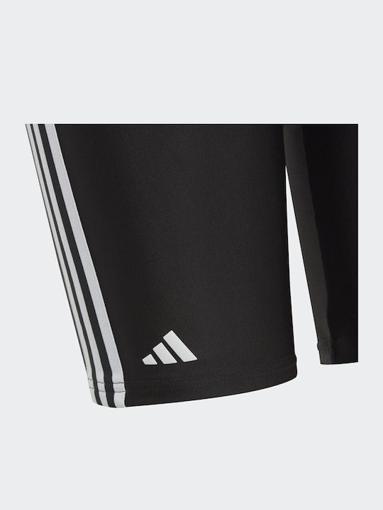 adidas 3-Stripes Kids Swimwear Swim Shorts Black