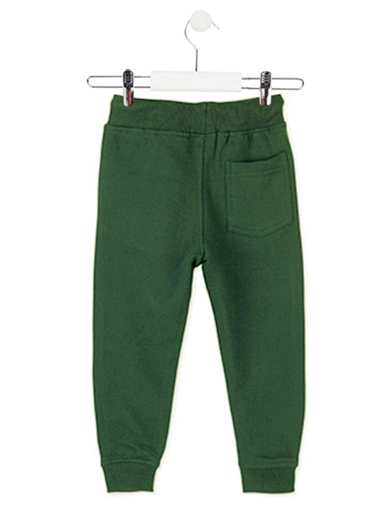 Losan Kids Sweatpants Sweatshirt 625-6661AC Olive green - Olive green