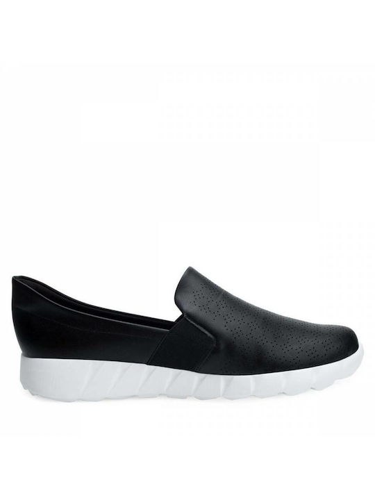 Piccadilly Damen Slip-Ons Schwarz