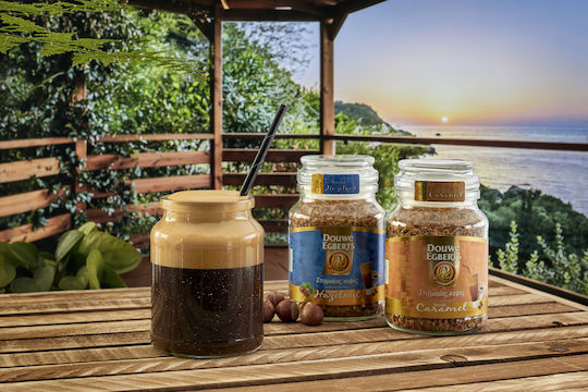 Douwe Egberts Στιγμιαίος Καφές Hazelnut 100gr