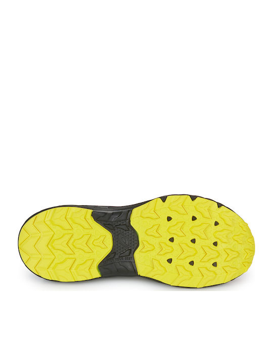 Gel-venture 9 Gs Αδιάβροχα Αθλητικά Παιδικά Παπούτσια Running με Κορδόνια Μαύρα