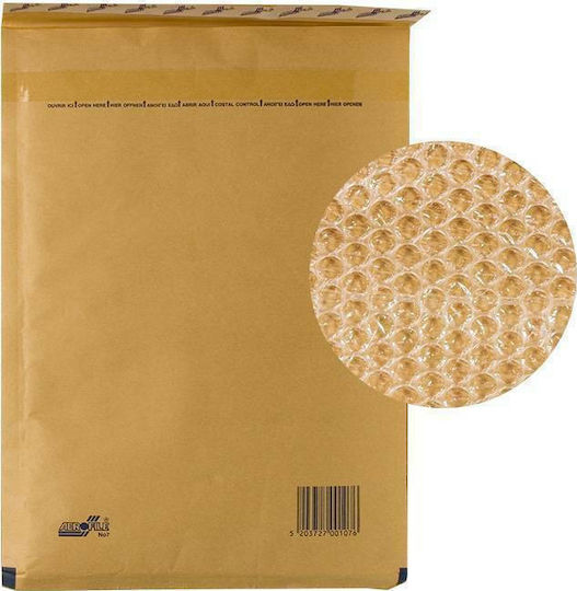 Aerofile Envelope Bag Type with Bubble Wrap 1pcs in Beige Color