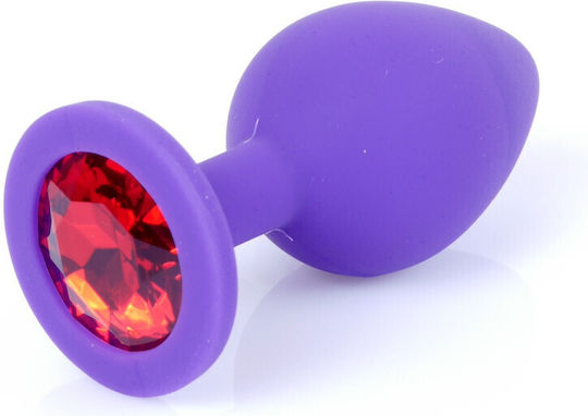 Kinksters Πρωκτική Σφήνα Medium Red Diamond