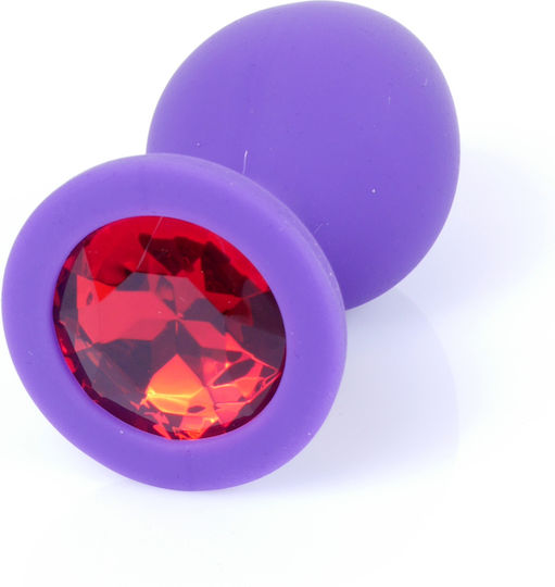 Kinksters Πρωκτική Σφήνα Medium Red Diamond