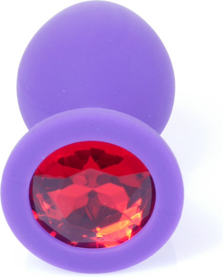 Kinksters Πρωκτική Σφήνα Medium Red Diamond