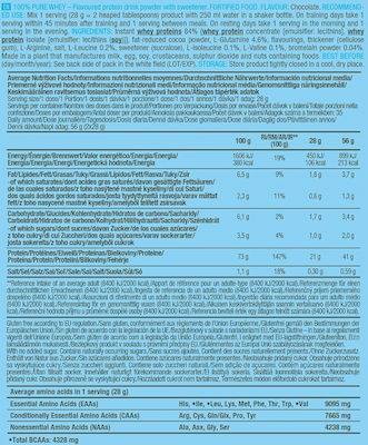 Biotech USA 100% Pure Whey Proteină din Zer Fără gluten cu Aromă de Ciocolată 28gr