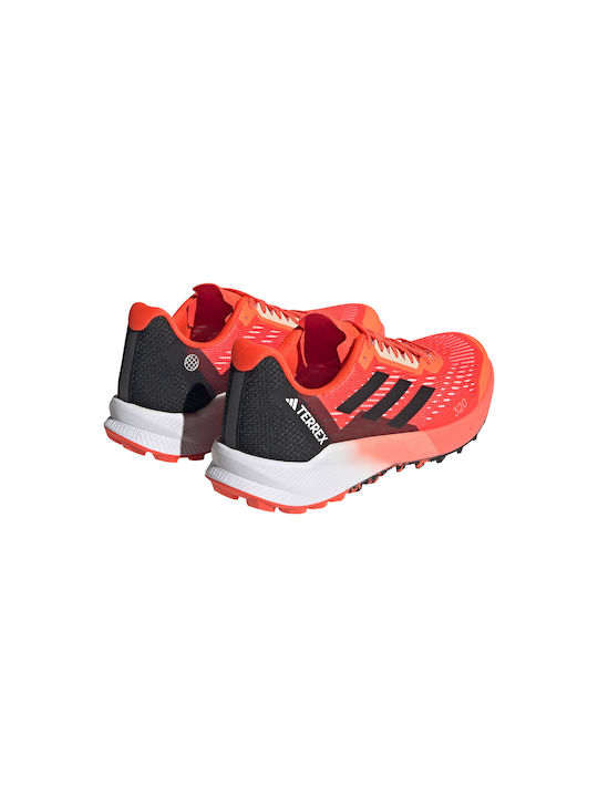 Terrex Agravic Flow 2 Sport Shoes Trail Running Impact Orange / Core Black / Corfus