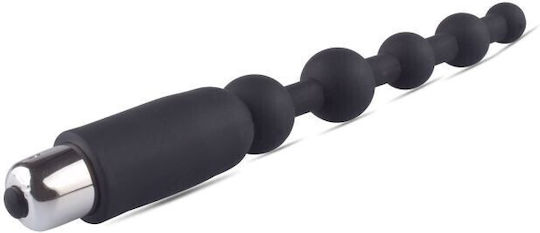 Toyz4lovers Msx Darkside Pearls Πρωκτικές Μπίλιες με Δόνηση Μαύρες 19.5cm