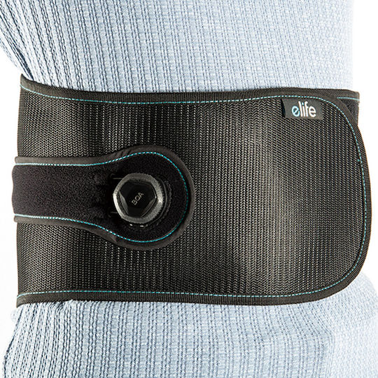 E-Life Bracing LSO Lumbalstütze Schiene Taille in Schwarz Farbe