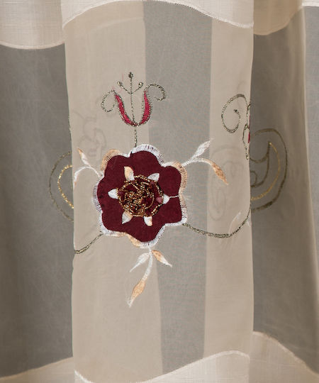 Silk Fashion 5704 με Τρέσα Μπεζ 300x300εκ.