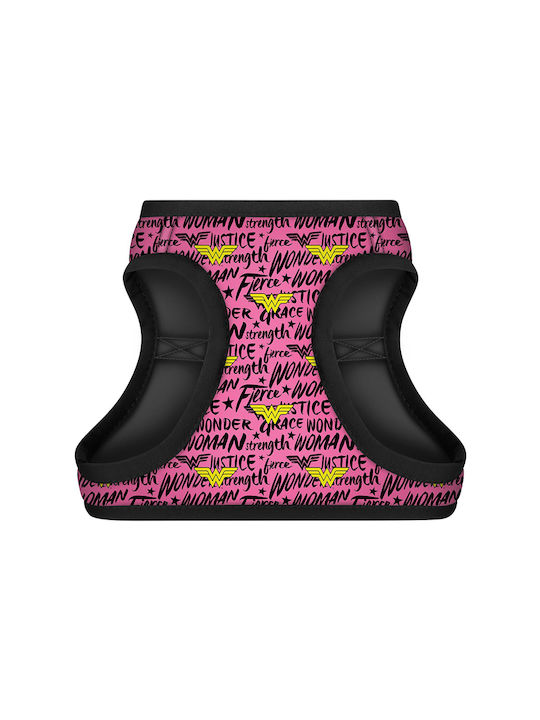 WauDog Hundegeschirr Weste Wonder Woman Rosa 40-45cm 31-379