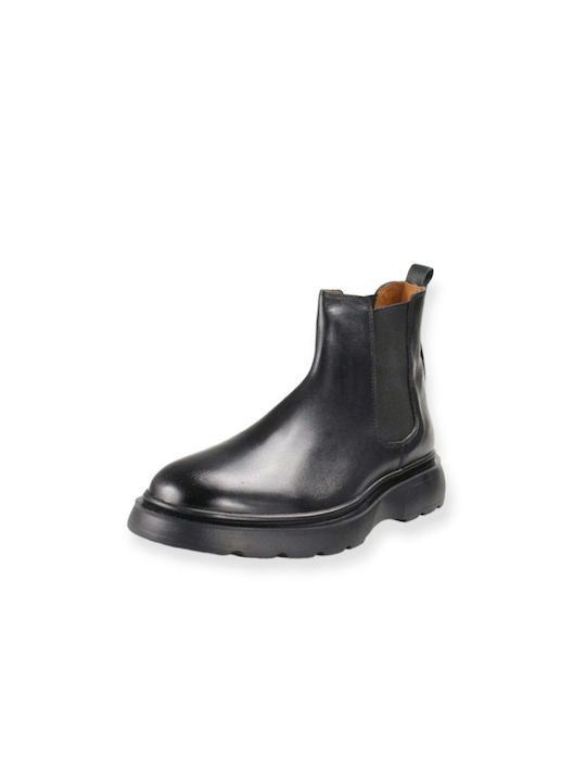 SAVAS Comfort Black Leather Boots