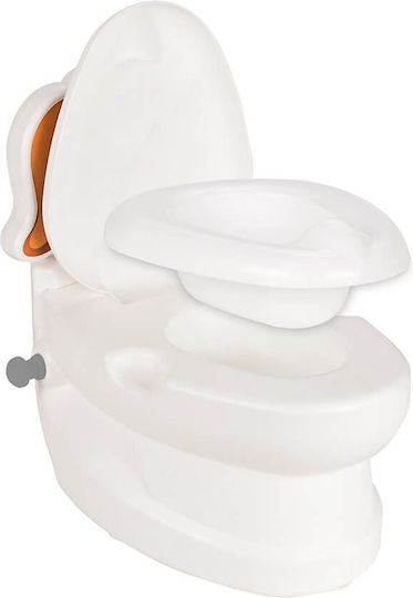 Jamara Töpfchen Schüssel Hündchen mit Geräuschen & Deckel Weiß bis 25kg