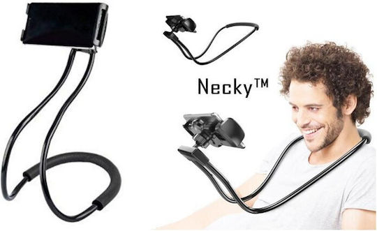 Necky Neck Holder for Mobile Phone in Black Colour