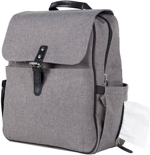 Baby Wise Diaper Bag Gray 34x20x42cm.