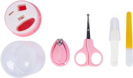 Sevi Bebe Baby Badezubehör Nagelpflege-Set Für Babys Rosa 4 Stück