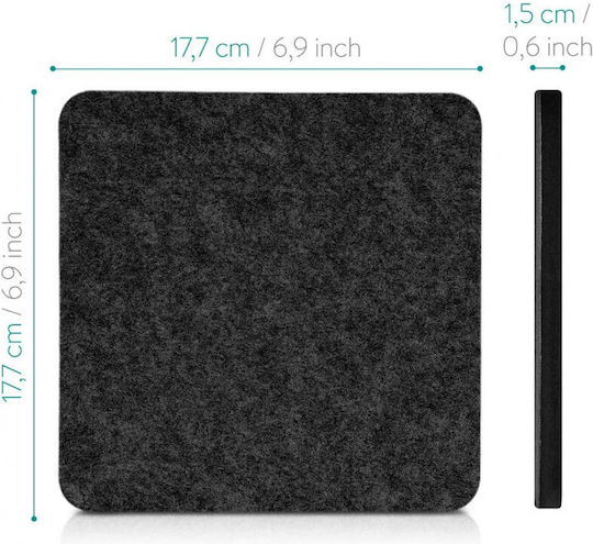 Navaris Пинска дъска Филц 17.7x17.7см