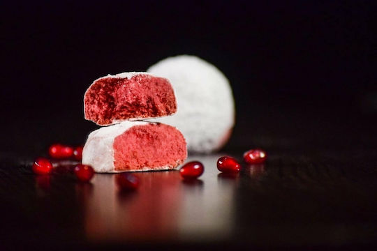 Ioakimidis Family Kourabiedes Erdbeere - Zartbitterschokolade 120gr
