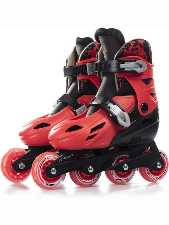 Αθλοπαιδιά Inline Αυξομειούμενα Rollers Κόκκινα Παιδικά Αθλοπαιδιά Inline Αυξομειούμενα Rollers Κόκκινα Παιδικά