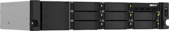 QNap TS-873AEU-4G NAS Rack με 8 θέσεις για HDD/M.2/SSD και 2 θύρες Ethernet