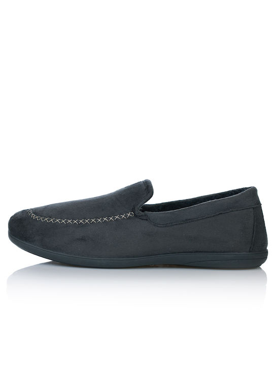 Dicas Heel Enclosed Men's Slipper Gray