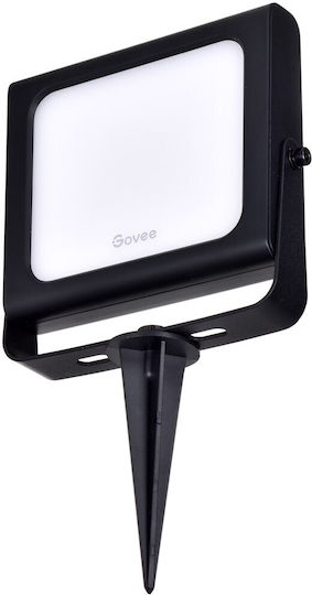 Govee Wasserdicht LED Flutlicht 24W Kaltweiß 6500K WiFi IP65