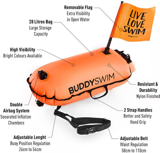 Buddyswim Σημαδούρα Τορπίλη