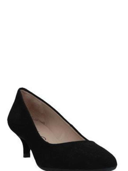 UNISA BLACK CASTOR LOW-HEELED PLATFORM WITH LOW HEEL