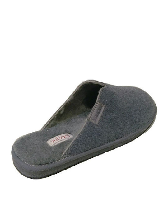 Herren Hausschuhe Grau