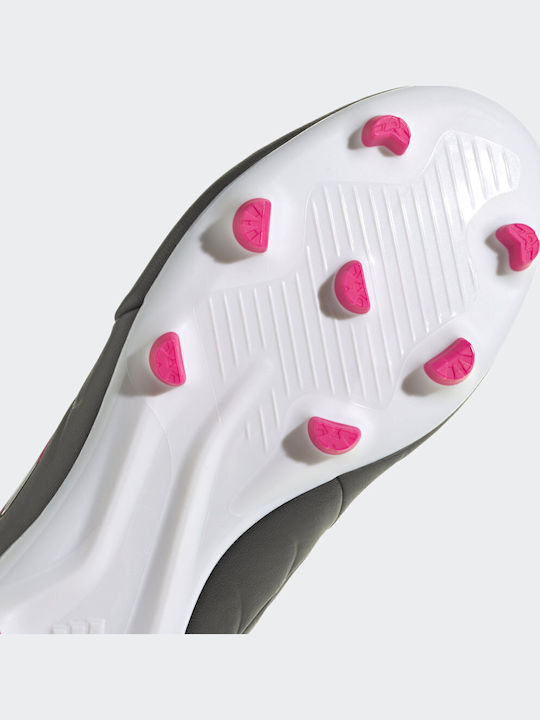 adidas Copa Pure.3 Football Shoes with Cleats Core Black / Zero Metalic / Team Shock Pink 2