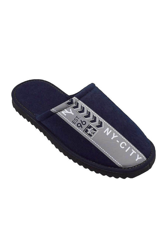 FAME Men's Slipper Blue