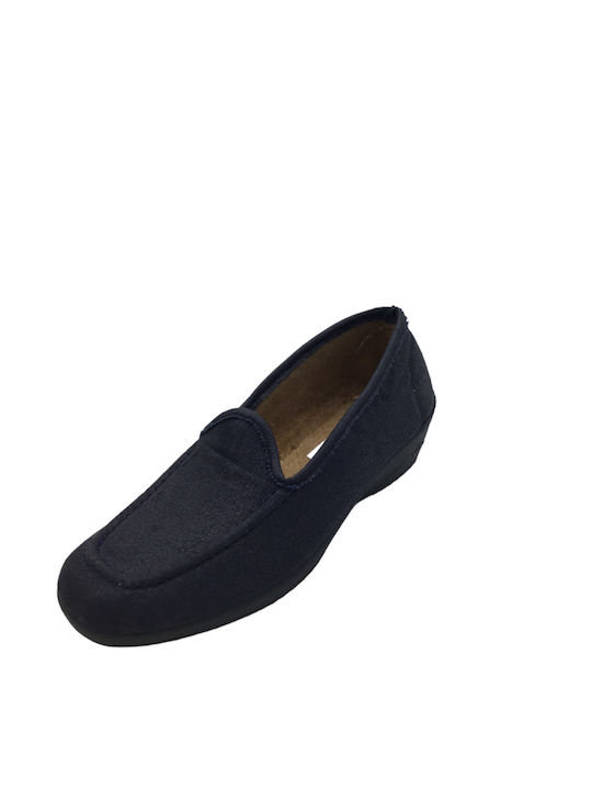 Slippers women's closed winter slippers Ateam 725-4202-25-Blue