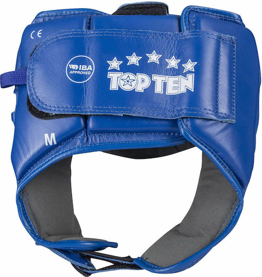 Top Ten Adult Open Face Boxing Headgear Leather Blue
