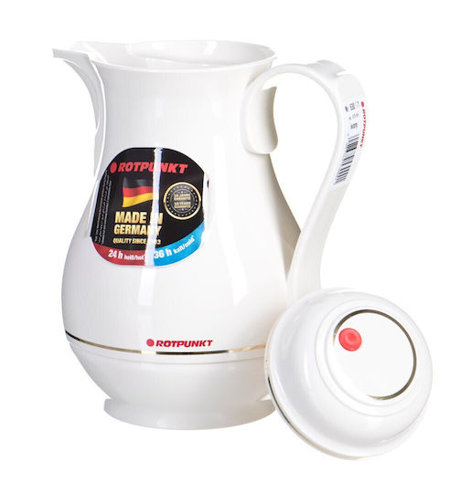 Rotpunkt Thermos Jug Stainless Steel 500ml White