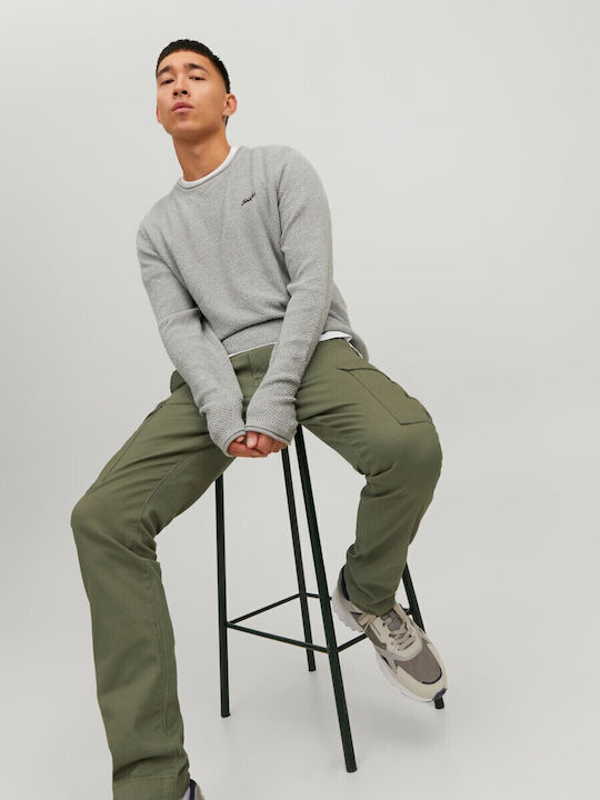 Marco Παντελόνι Cargo Ελαστικό σε Slim Εφαρμογή Deep Lichen Green