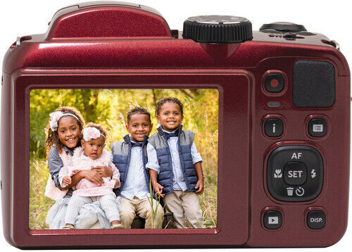 Kodak Astro Zoom AZ255 Compact Φωτογραφική Μηχανή 16MP Οπτικού Ζουμ 25x με Οθόνη 3" και Ανάλυση Video 1280 x 720 pixels Κόκκινη
