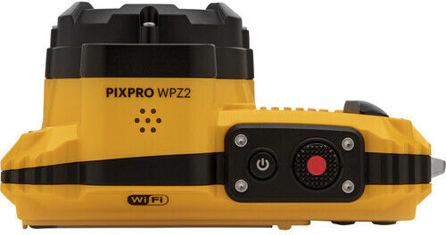 Kodak WPZ2 Compact Φωτογραφική Μηχανή 16MP Full HD (1080p) Οπτικού Ζουμ 4x Κίτρινη