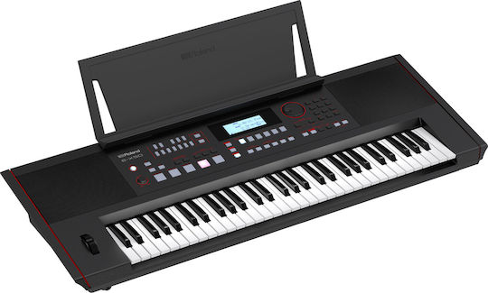Roland Arranger E-X50 με 61 Βαρυκεντρισμένα Πλήκτρα με Αναλόγιο Μαύρο