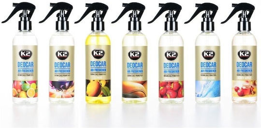K2 Car Air Freshener Spray Deocar Real Leather 250ml