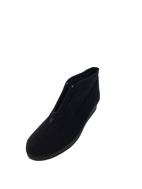 Dicas Z8177 Closed-Back Women's Slippers In Black Colour