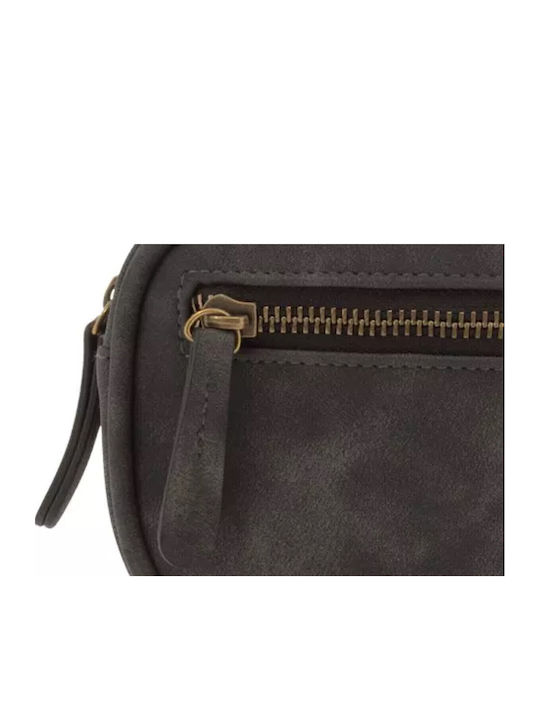Lady Leather Waist Bag Brown