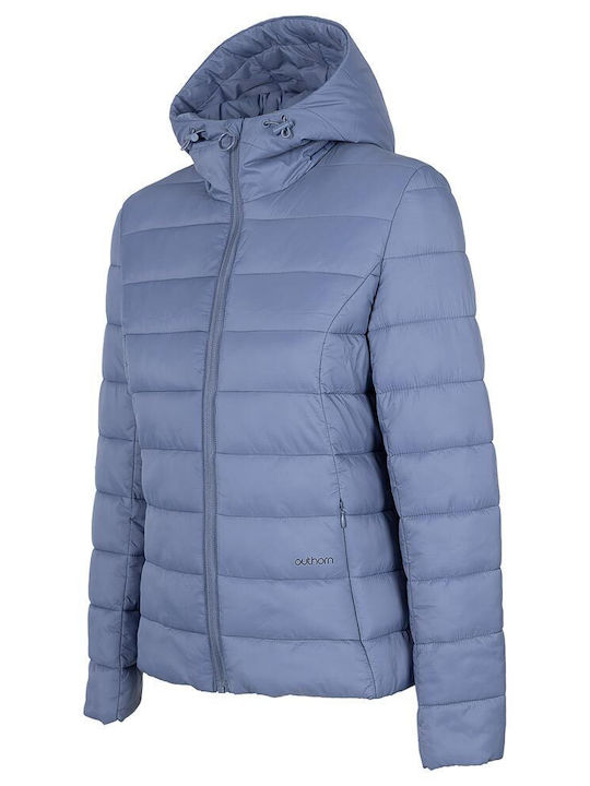 Outhorn Kurz Damen Puffer Jacke für Winter Blau