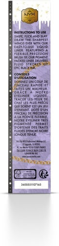 NYX Professional Makeup Epic Ink Liner Xmas 2022 Водоустойчив Химикал Очни Линии 01 Черен 1мл