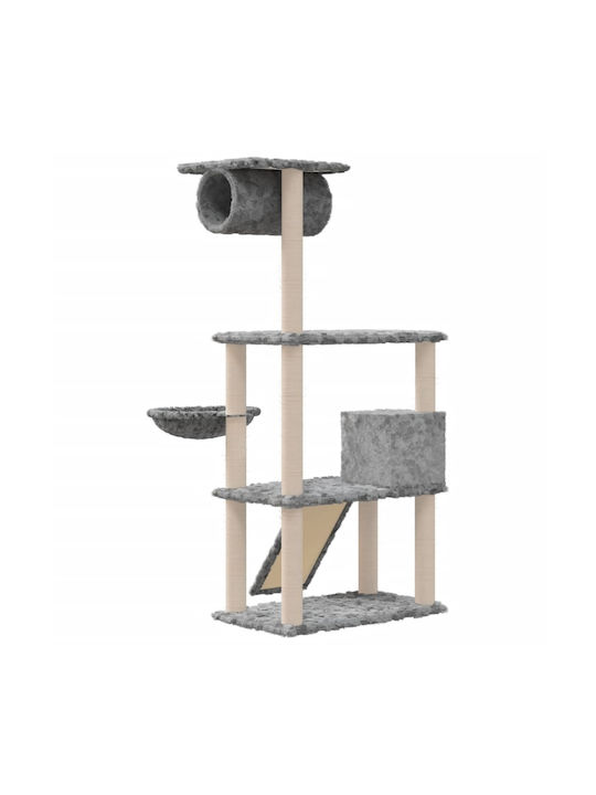 vidaXL Kratzbaum Katzenbäume Gray 76.5x70x131cm