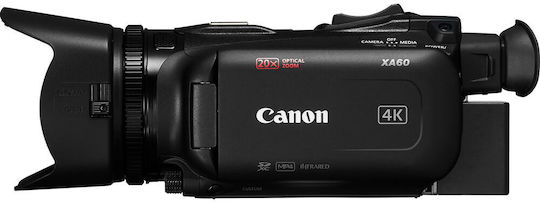 Canon Видеокамера XA60 @ 30fps Сензор CMOS Запис на Карта с памет със Сензорен Екран 3.5" с HDMI
