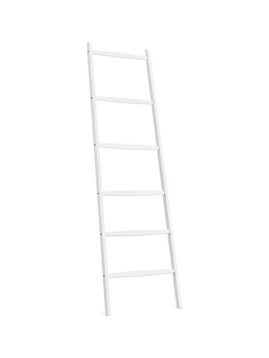 Navaris Σκάλα Μπάνιου 6 Θέσεων Δαπέδου ​56x170cm Λευκή