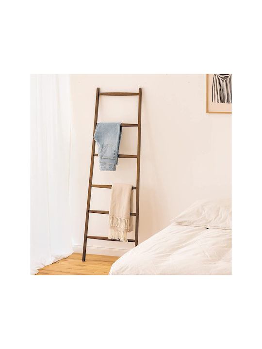 Navaris Σκάλα Μπάνιου 6 Θέσεων Δαπέδου ​56x170cm Καφέ