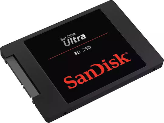 Sandisk Ultra 3D SSD 500GB τύπου 2.5'' με σύνδεση SATA III SDSSDH3-500G-G26