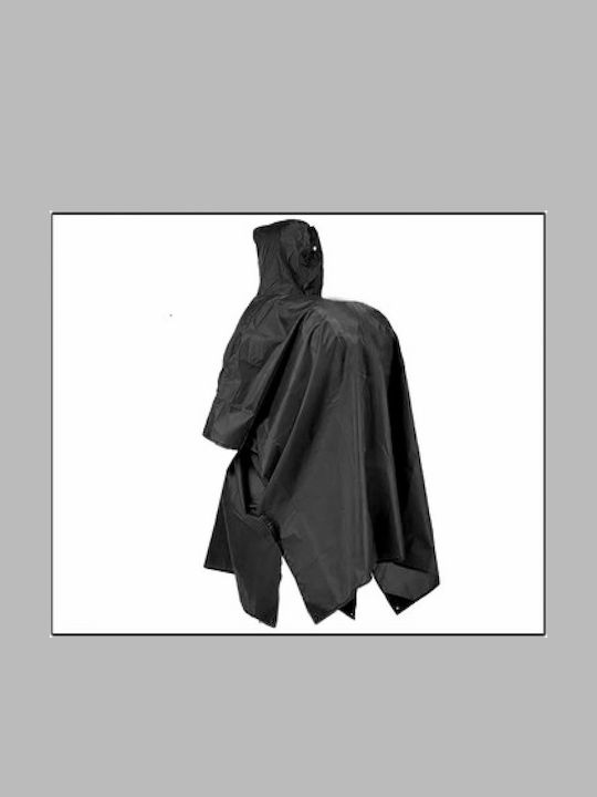 Alpin Waterproof Work Poncho Black Alpin Waterproof Work Poncho Black